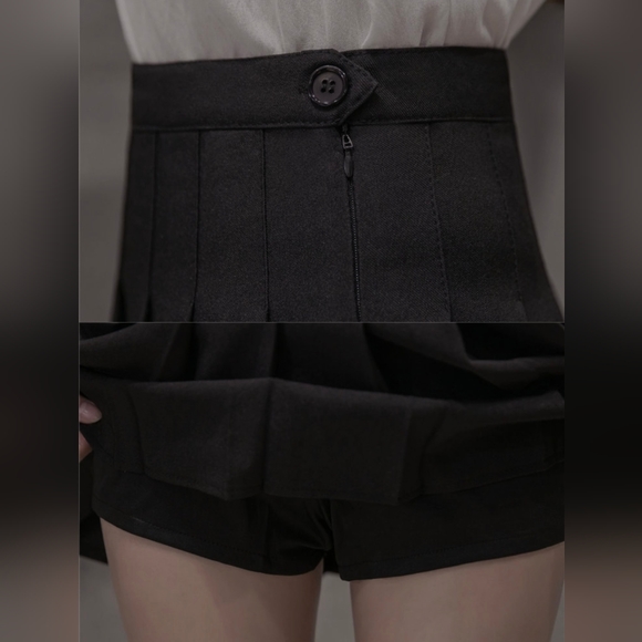 Pleated Mini Skirt - Picture 2 of 6